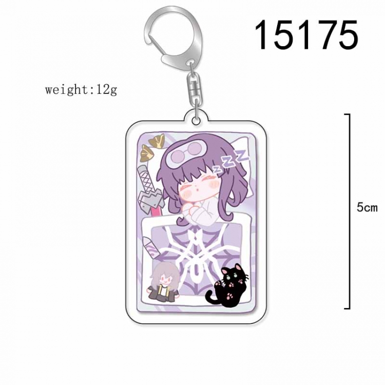 Honkai: Star Rail Anime Acrylic Keychain Charm price for 5 pcs 15175