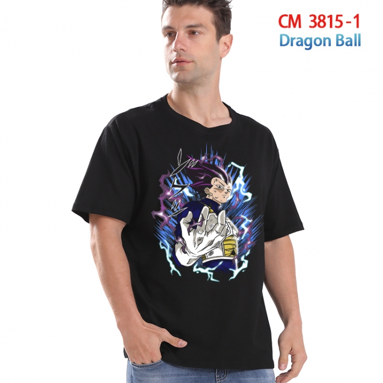 DRAGON BALL Printed short-sleeved cotton T-shirt from S to 4XL  3815-1