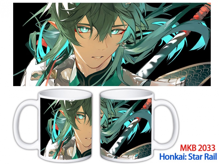 Honkai: Star Rail Anime color printing ceramic mug cup price for 5 pcs MKB-2033