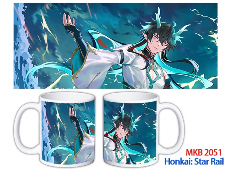 Honkai: Star Rail Anime color printing ceramic mug cup price for 5 pcs  MKB-2051