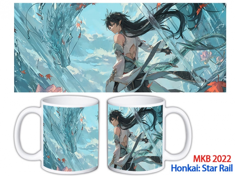 Honkai: Star Rail Anime color printing ceramic mug cup price for 5 pcs MKB-2022