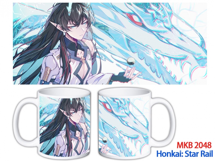 Honkai: Star Rail Anime color printing ceramic mug cup price for 5 pcs MKB-2048