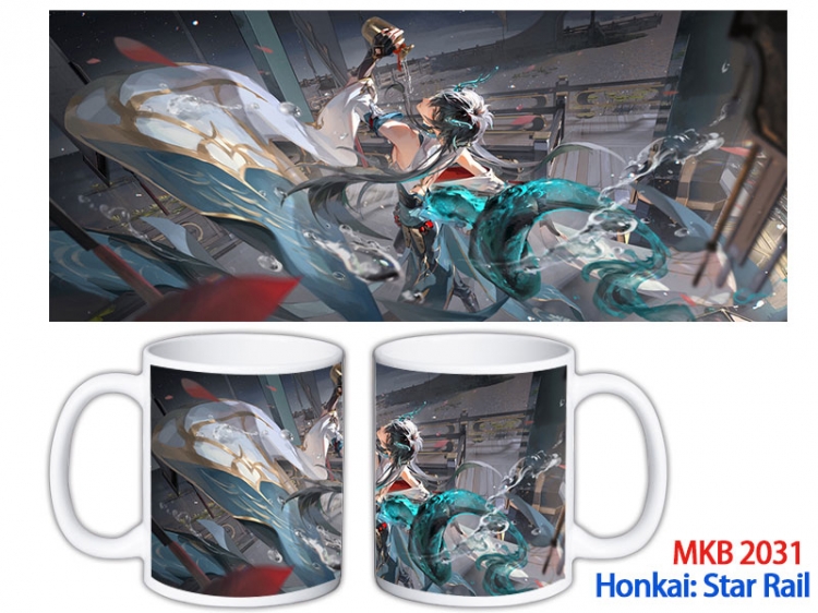 Honkai: Star Rail Anime color printing ceramic mug cup price for 5 pcs MKB-2031