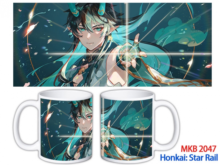 Honkai: Star Rail Anime color printing ceramic mug cup price for 5 pcs MKB-2047