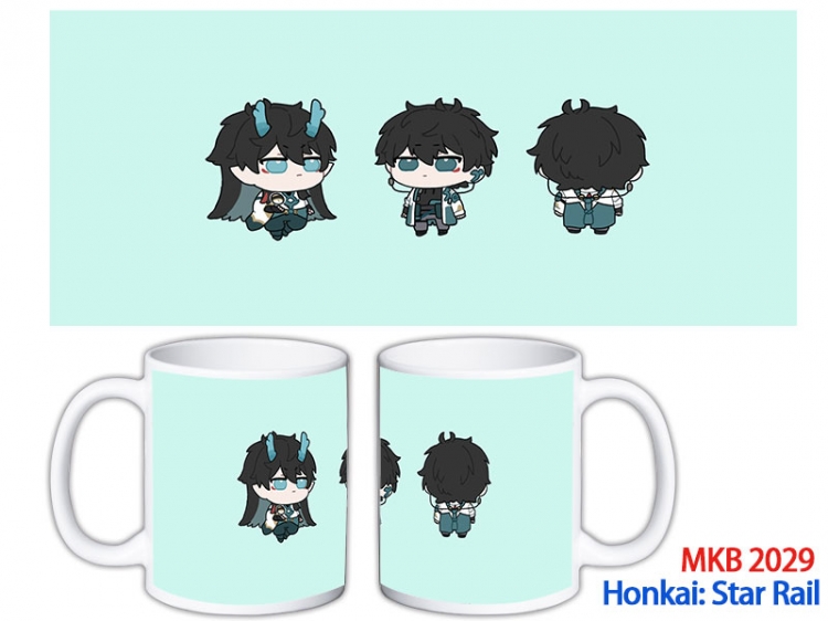 Honkai: Star Rail Anime color printing ceramic mug cup price for 5 pcs MKB-2029