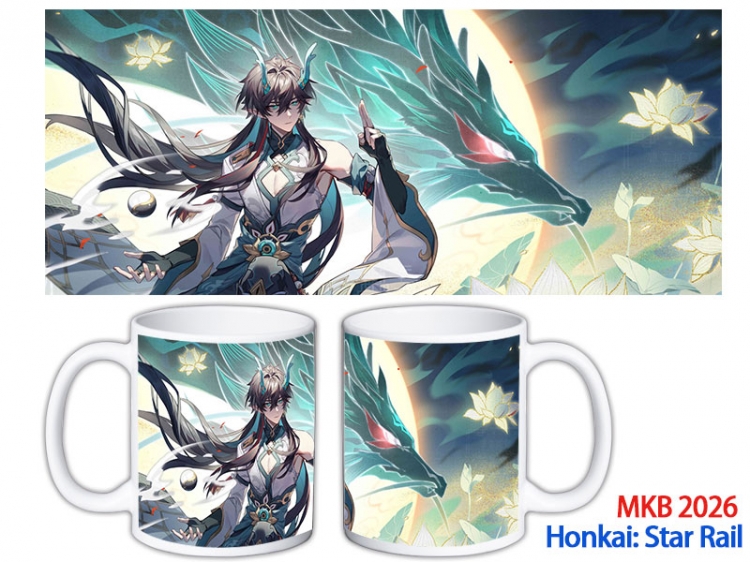 Honkai: Star Rail Anime color printing ceramic mug cup price for 5 pcs MKB-2026