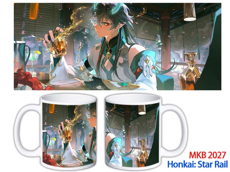 Honkai: Star Rail Anime color printing ceramic mug cup price for 5 pcs MKB-2027