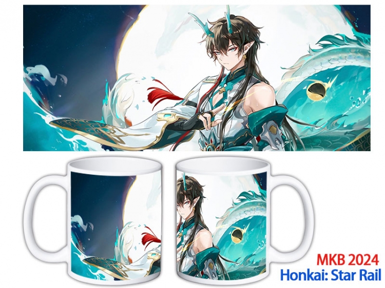 Honkai: Star Rail Anime color printing ceramic mug cup price for 5 pcs MKB-2024