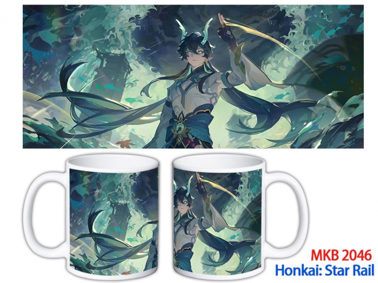 Honkai: Star Rail Anime color printing ceramic mug cup price for 5 pcs  MKB-2046