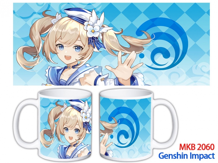 Genshin Impact Anime color printing ceramic mug cup price for 5 pcs MKB-2060