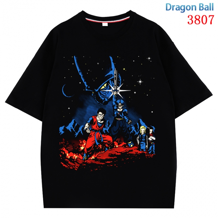 DRAGON BALL Anime Pure Cotton Short Sleeve T-shirt Direct Spray Technology from S to 4XL  CMY-3807-2