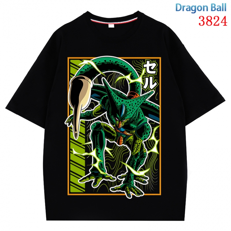 DRAGON BALL Anime Pure Cotton Short Sleeve T-shirt Direct Spray Technology from S to 4XL CMY-3824-2