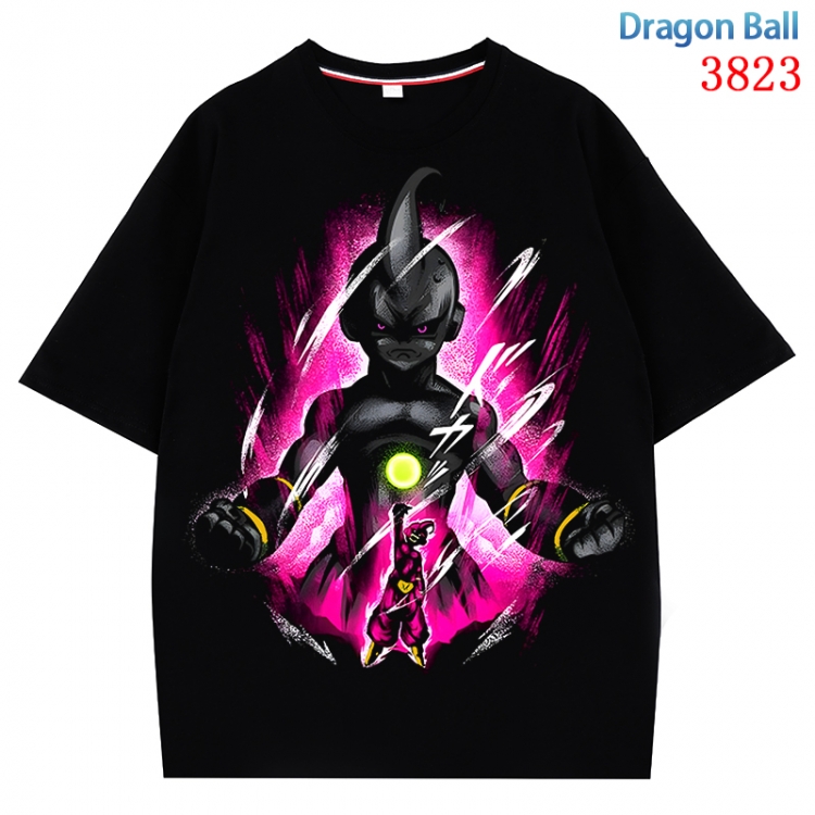 DRAGON BALL Anime Pure Cotton Short Sleeve T-shirt Direct Spray Technology from S to 4XL CMY-3823-2