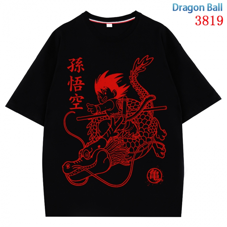 DRAGON BALL Anime Pure Cotton Short Sleeve T-shirt Direct Spray Technology from S to 4XL CMY-3819-2