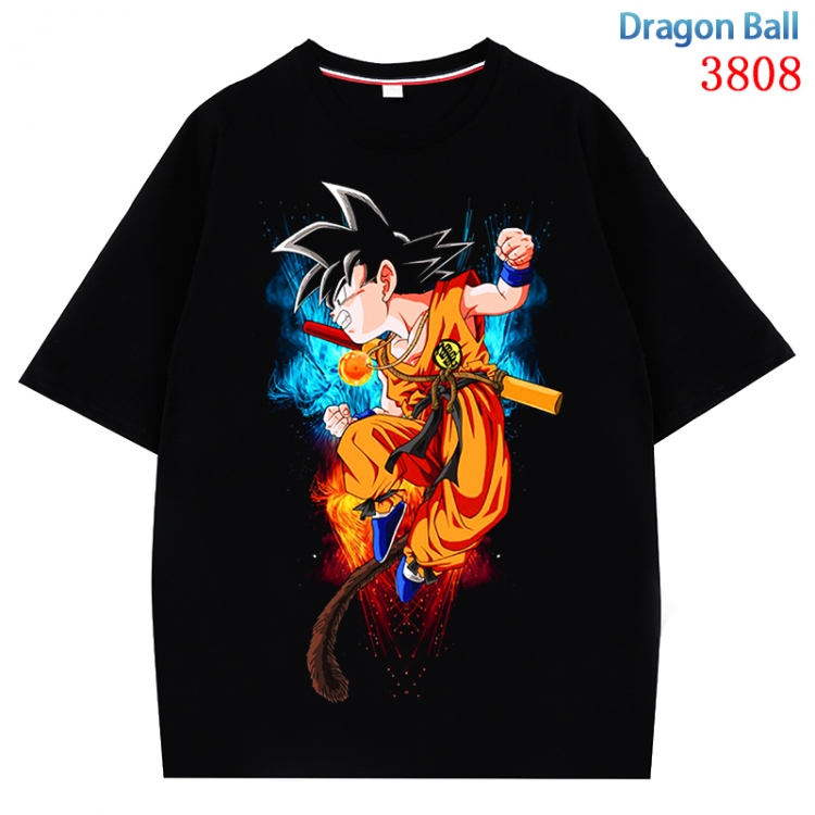 DRAGON BALL Anime Pure Cotton Short Sleeve T-shirt Direct Spray Technology from S to 4XL  CMY-3808-2