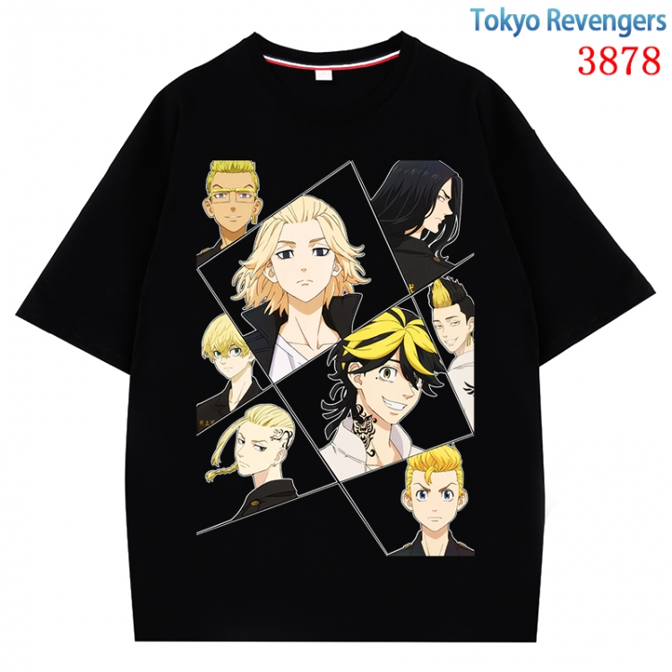 Tokyo Revengers  Anime Pure Cotton Short Sleeve T-shirt Direct Spray Technology from S to 4XL  CMY-3878-2