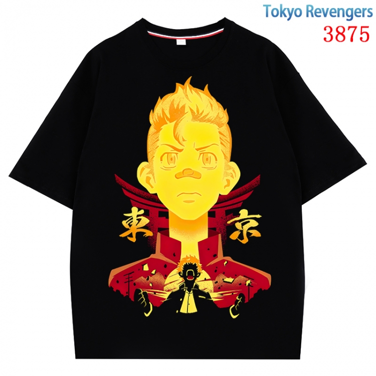 Tokyo Revengers  Anime Pure Cotton Short Sleeve T-shirt Direct Spray Technology from S to 4XL CMY-3875-2
