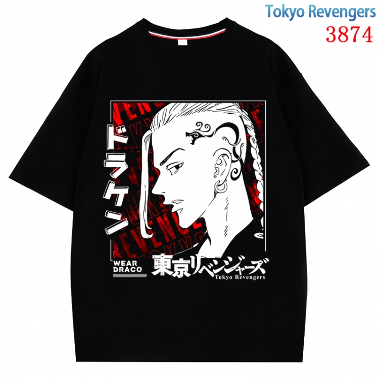 Tokyo Revengers  Anime Pure Cotton Short Sleeve T-shirt Direct Spray Technology from S to 4XL CMY-3874-2
