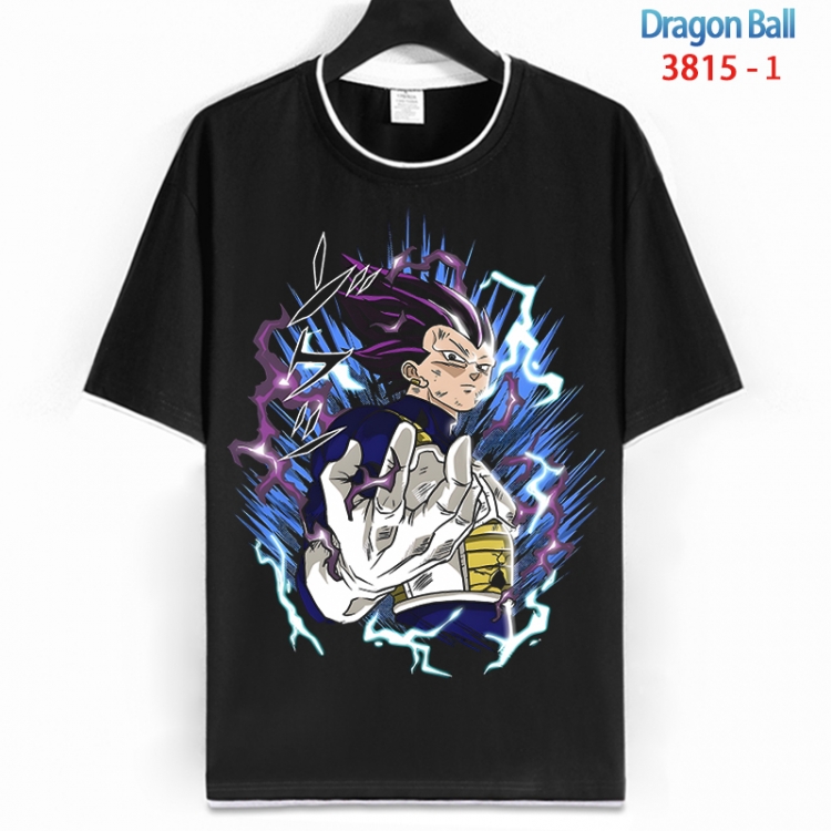 DRAGON BALL Cotton crew neck black and white trim short-sleeved T-shirt from S to 4XL  HM-3815-1