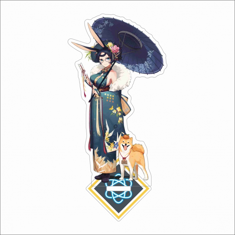 Azur Lane Anime characters acrylic Standing Plates Keychain 15cm