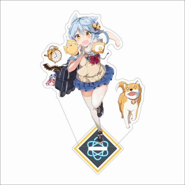 Azur Lane Anime characters acrylic Standing Plates Keychain 15cm