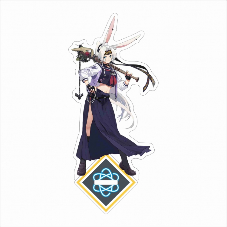 Azur Lane Anime characters acrylic Standing Plates Keychain 15cm