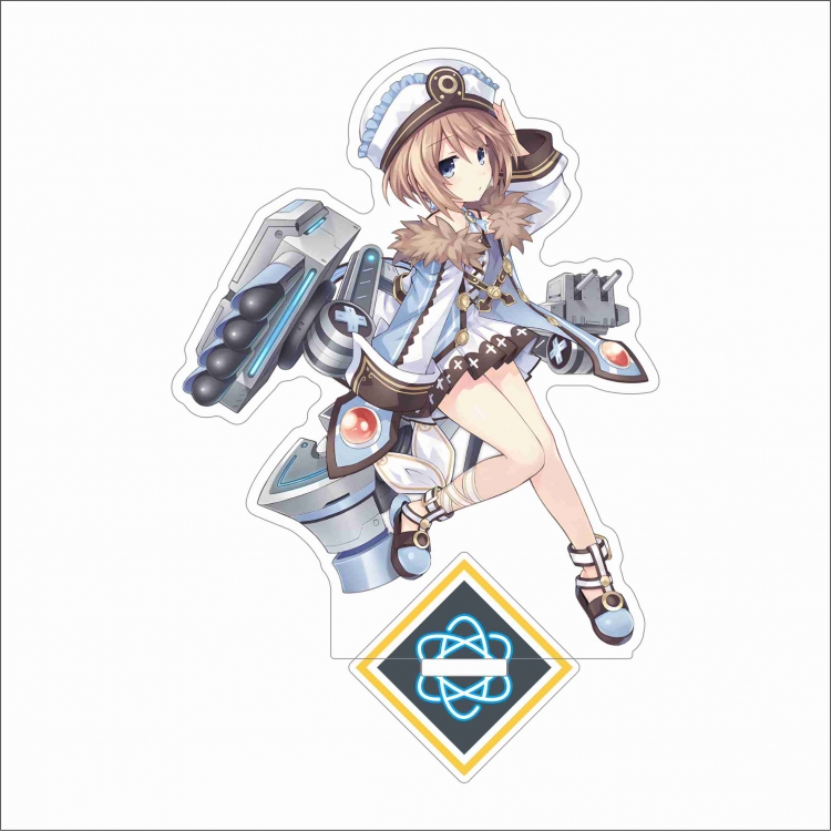 Azur Lane Anime characters acrylic Standing Plates Keychain 15cm