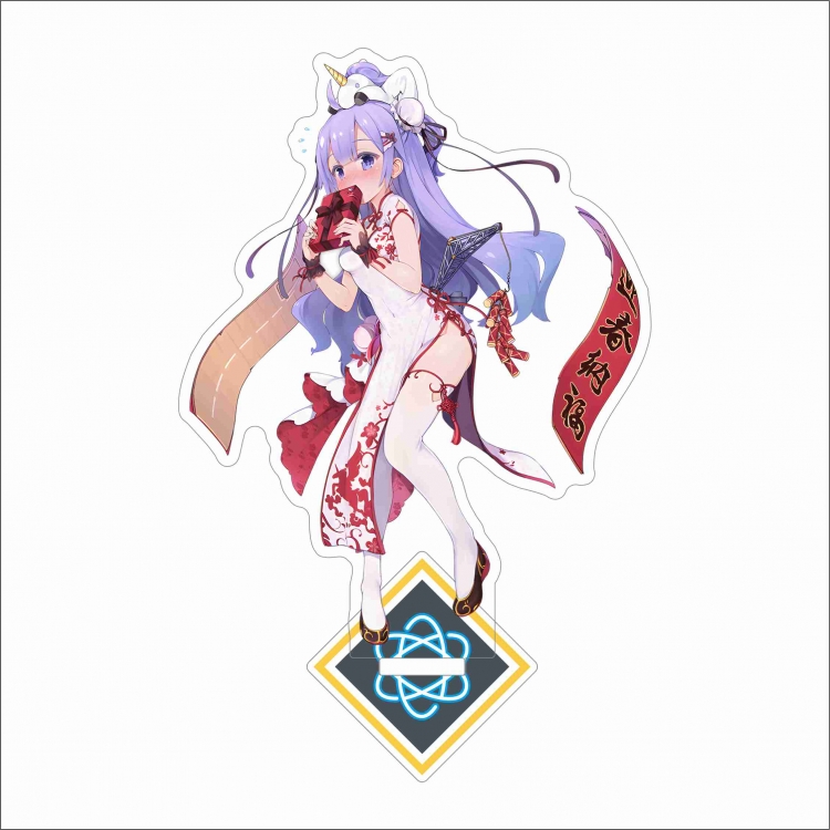 Azur Lane Anime characters acrylic Standing Plates Keychain 15cm