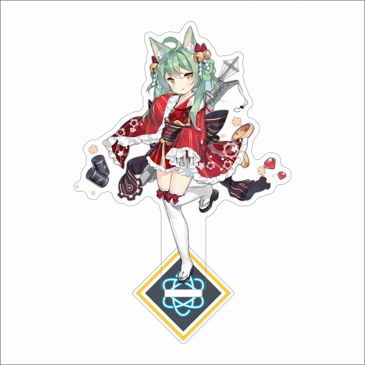 Azur Lane Anime characters acrylic Standing Plates Keychain 15cm