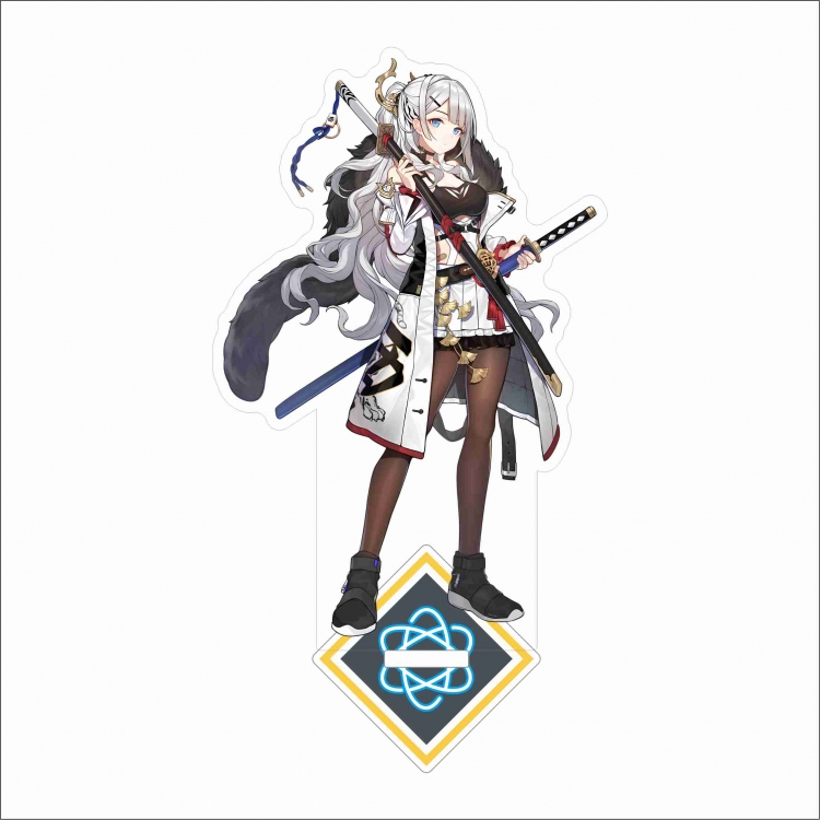 Azur Lane Anime characters acrylic Standing Plates Keychain 15cm