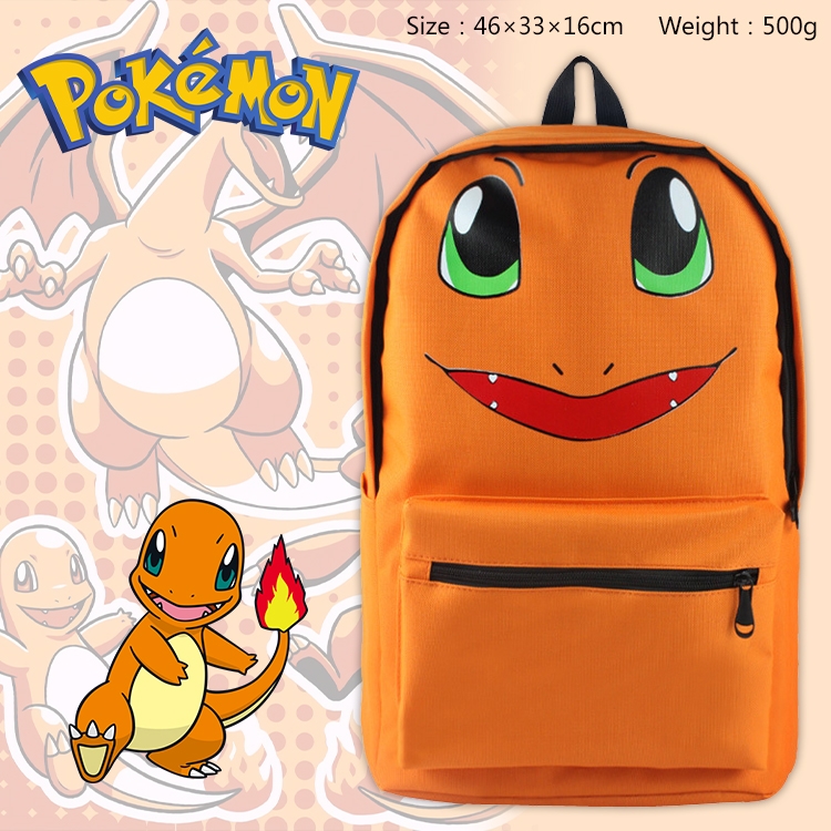 Pokemon Anime Backpack Outdoor Travel Bag 46X33X16cm 500g