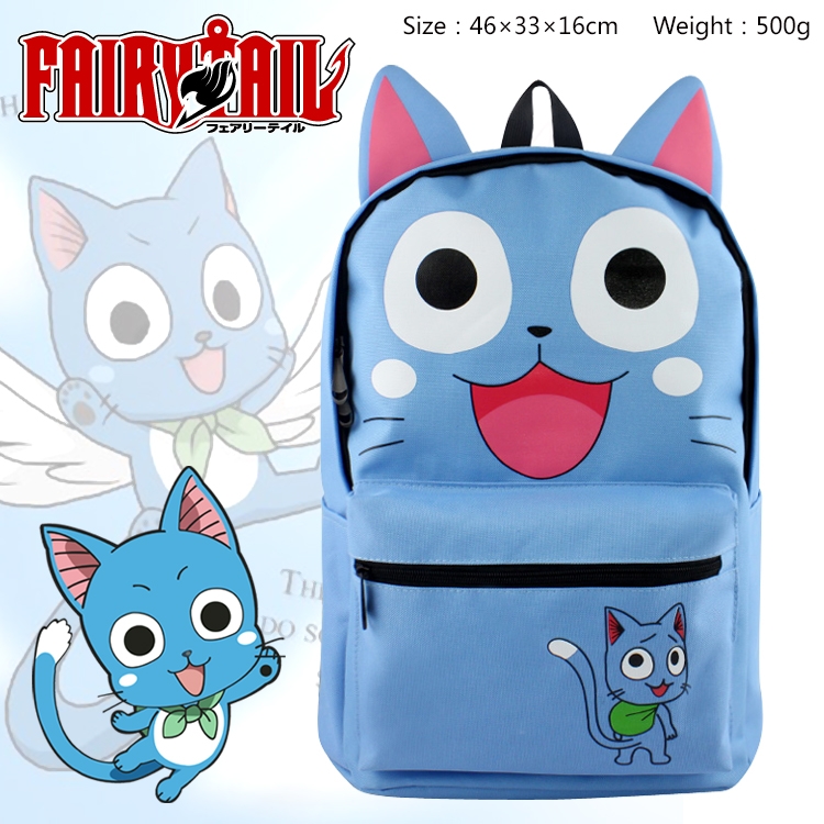Fairy tail Anime Backpack Outdoor Travel Bag 46X33X16cm 500g