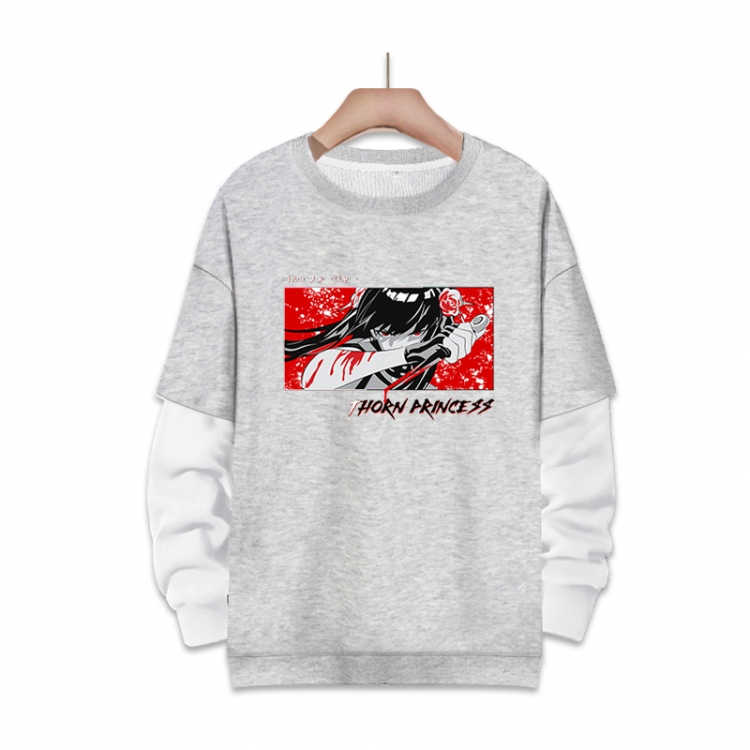 SPY×FAMILY Anime fake two-piece thick round neck sweater from S to 3XL