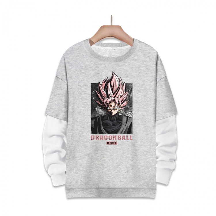 DRAGON BALL Anime fake two-piece thick round neck sweater from S to 3XL