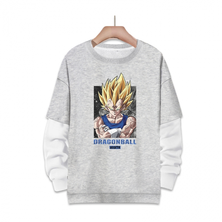 DRAGON BALL Anime fake two-piece thick round neck sweater from S to 3XL