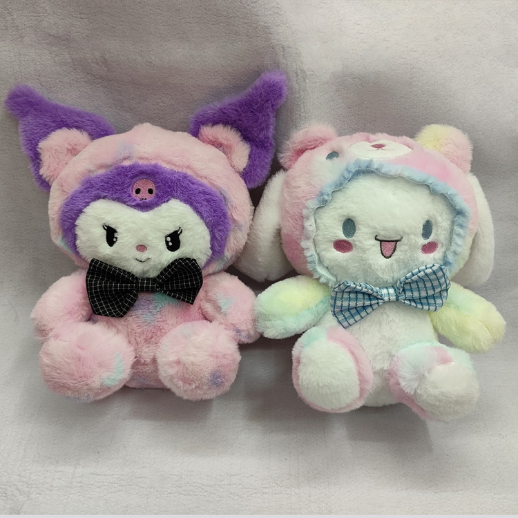 Kulomi rabbit hair Anime peripheral plush toy doll 22CM a set of 2  price for 6 set