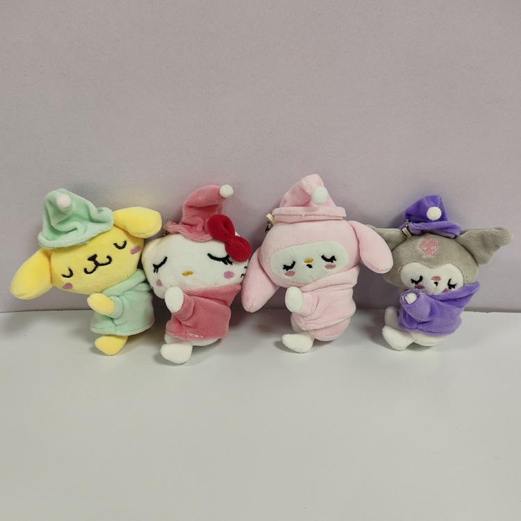 melody Animation peripheral plush toy doll pendant 10CM  a set of 4 price for 6 pcs