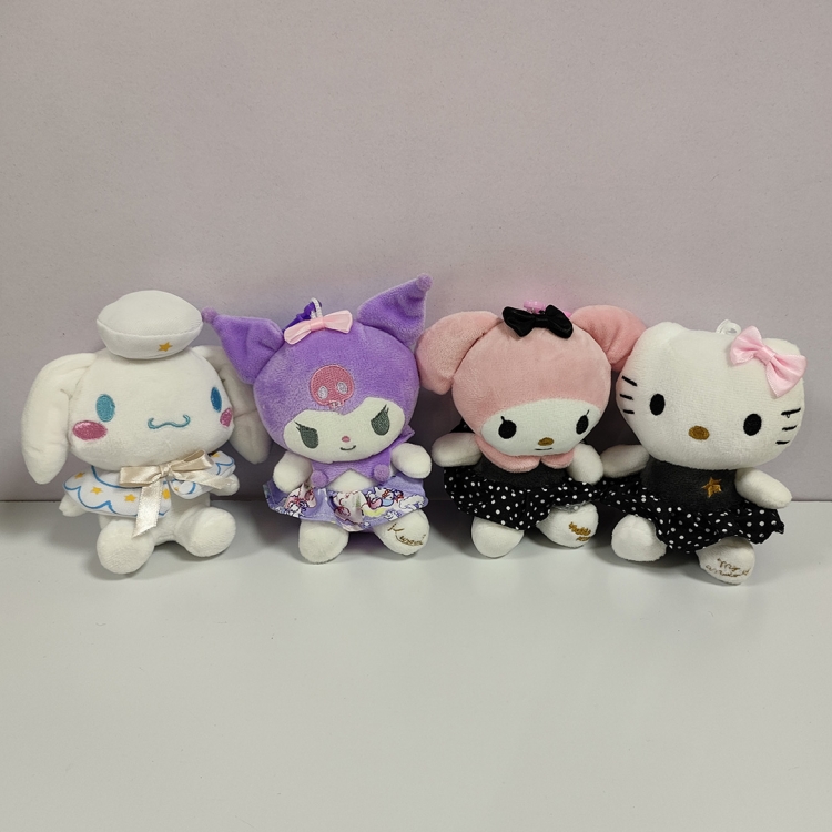 Cinnamoroll Melody Animation peripheral plush toy doll pendant 12CM  price for 4 set