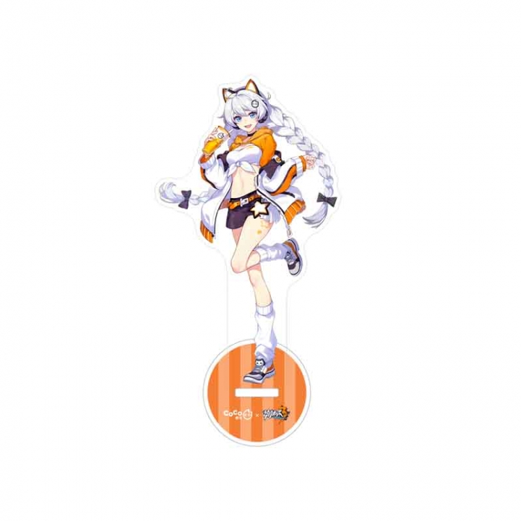 Honkai: Star Rail Anime characters acrylic sandwiching Standing Plates Keychain 15cm