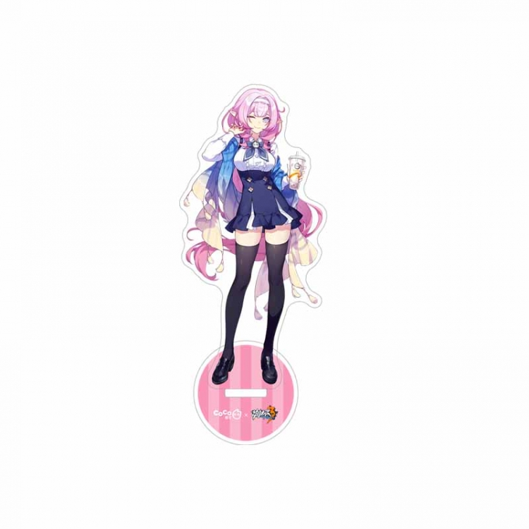 Honkai: Star Rail Anime characters acrylic sandwiching Standing Plates Keychain 15cm