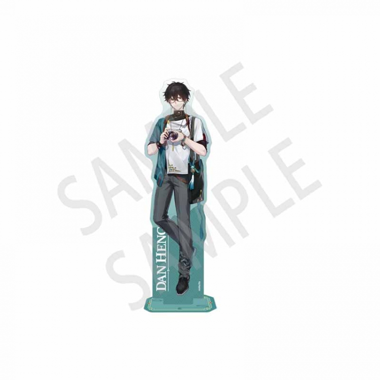 Honkai: Star Rail Anime characters acrylic sandwiching Standing Plates Keychain 15cm