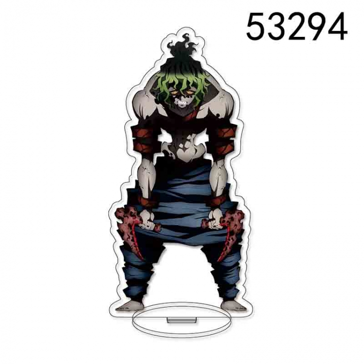 Demon Slayer Kimets Anime characters acrylic Standing Plates Keychain 15CM 53294