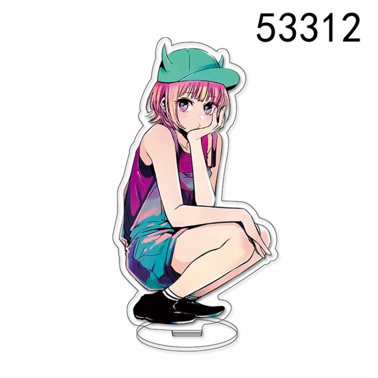 Oshi no ko Anime characters acrylic Standing Plates Keychain 15CM 53312