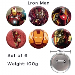 Iron Man Anime tinplate laser ...