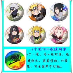 Naruto Anime round Badge Brigh...