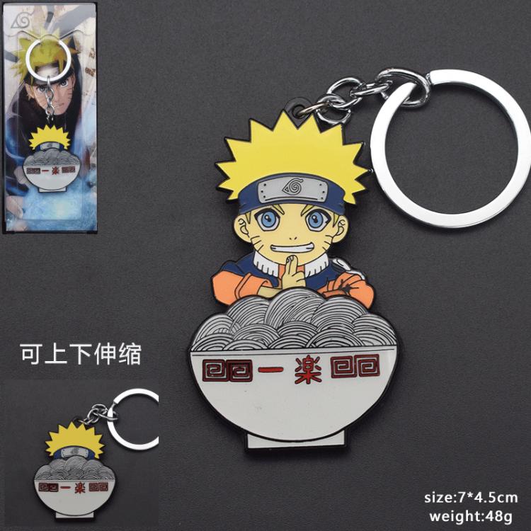 Naruto Anime peripheral retractable keychain