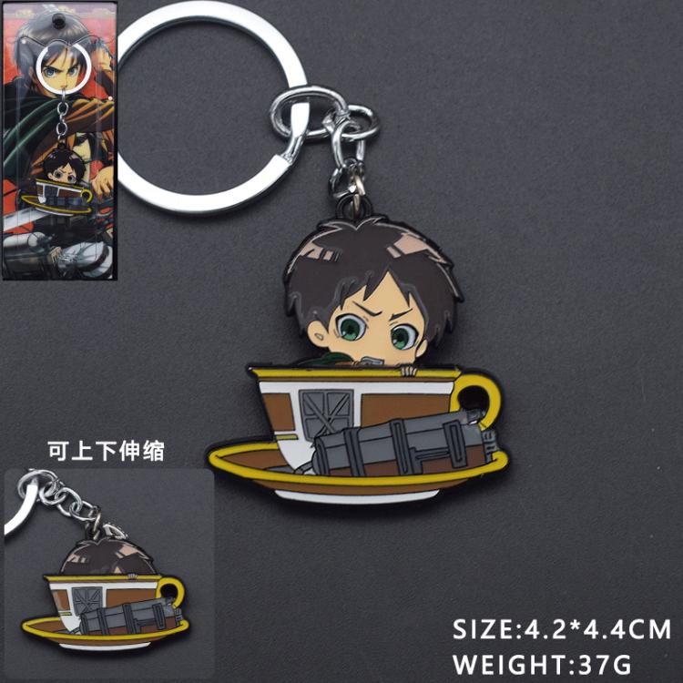 Shingeki no Kyojin Anime peripheral retractable keychain