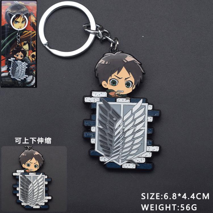 Shingeki no Kyojin Anime peripheral retractable keychain