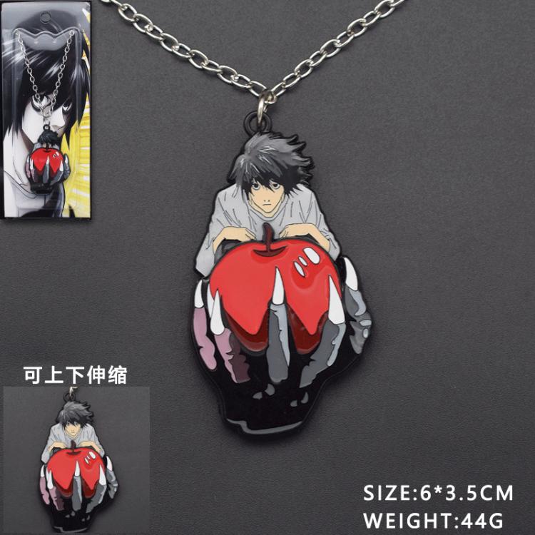 Death note Anime peripheral adjustable necklace pendant