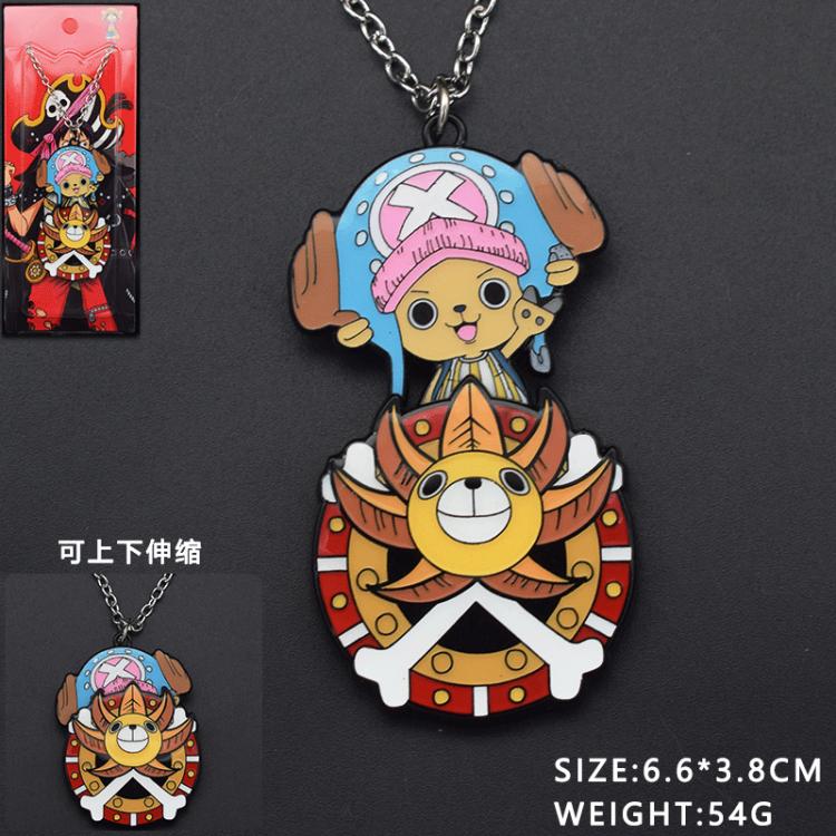 One Piece Anime peripheral adjustable necklace pendant
